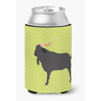 "Caroline's Treasures Verata Goat Green Decorative Can Hugger, Multicolor"