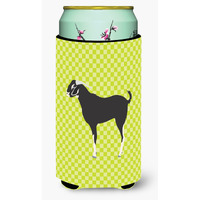 "Caroline's Treasures Black Bengal Goat Green Decorative Can Hugger, Tall Boy, Multicolor"