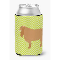 "Caroline's Treasures American Lamancha Goat Green Decorative Can Hugger, Multicolor"