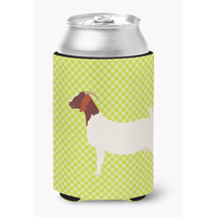 "Caroline's Treasures Boer Goat Green Decorative Can Hugger, Multicolor"