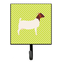 "Caroline's Treasures Boer Goat Green Wall Hook, Small, Multicolor"