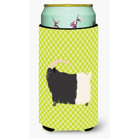 "Caroline's Treasures Welsh Black-Necked Goat Green Decorative Can Hugger, Tall Boy, Multicolor"