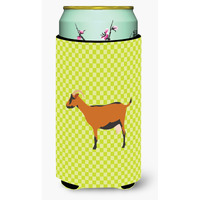 "Caroline's Treasures Oberhasli Goat Green Decorative Can Hugger, Tall Boy, Multicolor"
