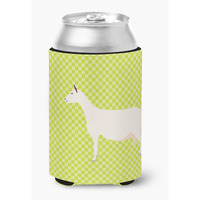 "Caroline's Treasures Saanen Goat Green Decorative Can Hugger, Multicolor"