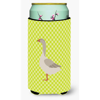 "Caroline's Treasures Steinbacher Goose Green Decorative Can Hugger, Tall Boy, Multicolor"