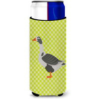 "Caroline's Treasures West of England Goose Green Decorative Can Hugger, Slim, Multicolor"