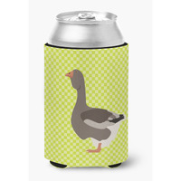"Caroline's Treasures Toulouse Goose Green Decorative Can Hugger, Multicolor"