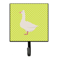 "Caroline's Treasures Roman Goose Green Wall Hook, Small, Multicolor"
