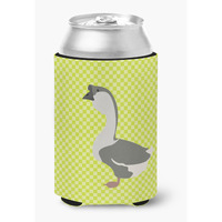 "Caroline's Treasures African Goose Green Decorative Can Hugger, Multicolor"