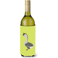 "Caroline's Treasures African Goose Green Decorative Bottle Hugger, 750 ml, Multicolor"