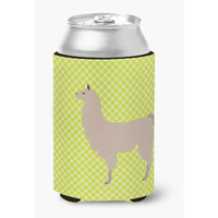 "Caroline's Treasures Llama Green Decorative Can Hugger, Multicolor"