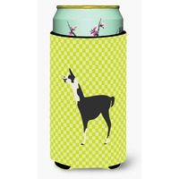 "Caroline's Treasures Llama Q' Ara Green Decorative Can Hugger, Tall Boy, Multicolor"