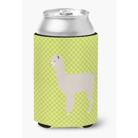 "Caroline's Treasures Alpaca Green Decorative Can Hugger, Multicolor"