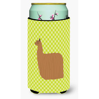 "Caroline's Treasures Alpaca Suri Green Decorative Can Hugger, Tall Boy, Multicolor"