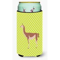 "Caroline's Treasures Guanaco Green Decorative Can Hugger, Tall Boy, Multicolor"