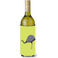 "Caroline's Treasures Rhea Green Decorative Bottle Hugger, 750 ml, Multicolor"
