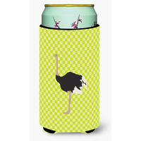 "Caroline's Treasures Common Ostrich Green Decorative Can Hugger, Tall Boy, Multicolor"