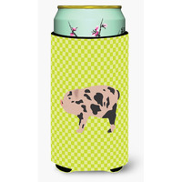 "Caroline's Treasures Mini Miniature Pig Green Decorative Can Hugger, Tall Boy, Multicolor"