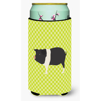 "Caroline's Treasures Hampshire Pig Green Decorative Can Hugger, Tall Boy, Multicolor"
