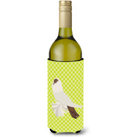 "Caroline's Treasures German Helmet Pigeon Green Decorative Bottle Hugger, 750 ml, Multicolor"