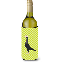 "Caroline's Treasures English Carrier Pigeon Green Decorative Bottle Hugger, 750 ml, Multicolor"