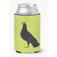 "Caroline's Treasures Budapest Highflyer Pigeon Green Decorative Can Hugger, Multicolor"