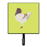 "Caroline's Treasures German Modena Pigeon Green Wall Hook, Small, Multicolor"