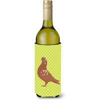 "Caroline's Treasures African Owl Pigeon Green Decorative Bottle Hugger, 750 ml, Multicolor"