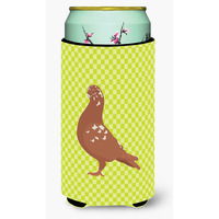 "Caroline's Treasures African Owl Pigeon Green Decorative Can Hugger, Tall Boy, Multicolor"