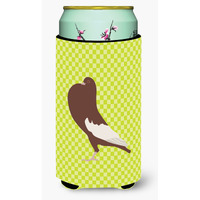 "Caroline's Treasures English Pouter Pigeon Green Decorative Can Hugger, Tall Boy, Multicolor"