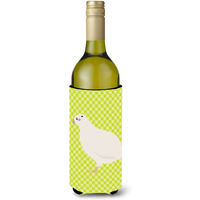 "Caroline's Treasures Texas Quail Green Decorative Bottle Hugger, 750 ml, Multicolor"
