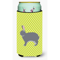 "Caroline's Treasures Giant Chinchilla Rabbit Green Decorative Can Hugger, Tall Boy, Multicolor"