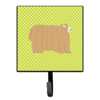 "Caroline's Treasures Lincoln Longwool Sheep Green Wall Hook, Small, Multicolor"