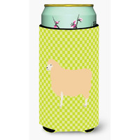 "Caroline's Treasures English Leicester Longwool Sheep Green Decorative Can Hugger, Tall Boy, Multicolor"
