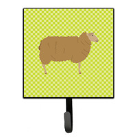 "Caroline's Treasures East Friesian Sheep Green Wall Hook, Small, Multicolor"