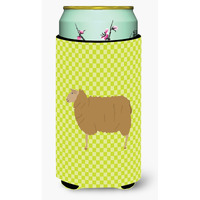 "Caroline's Treasures East Friesian Sheep Green Decorative Can Hugger, Tall Boy, Multicolor"