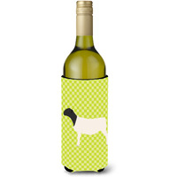 "Caroline's Treasures Dorper Sheep Green Decorative Bottle Hugger, 750 ml, Multicolor"