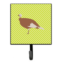 "Caroline's Treasures Jersey Buff Turkey Hen Green Wall Hook, Small, Multicolor"