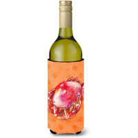"Caroline's Treasures Crab Orange Polkadot Beverage Insulator Hugger, 750 ml, Multicolor"
