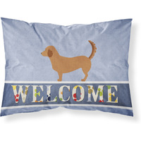 "Caroline's Treasures Alpine Dachsbrake Pillowcase, Standard, Welcome"