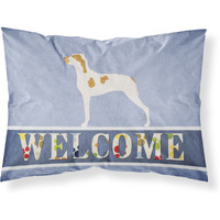 "Caroline's Treasures Welcome Ariege Pointer Pillowcase, Standard"