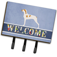 "Caroline's Treasures Ariege Pointer Welcome Wall Hook, Triple, Multicolor"