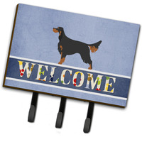 "Caroline's Treasures Gordon Setter Welcome Wall Hook, Triple"