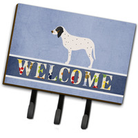 "Caroline's Treasures Gascon Saintongeois Welcome Wall Hook, Triple, Multicolor"