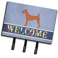 "Caroline's Treasures Irish Terrier Welcome Wall Hook, Triple"