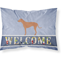"Caroline's Treasures Rhodesian Ridgeback Welcome Pillowcase, Standard,"