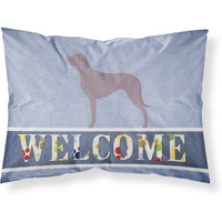 "Caroline's Treasures Weimaraner Welcome Pillowcase, Standard,"