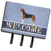 "Caroline's Treasures Hamiltonstvare Welcome Wall Hook, Triple"