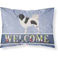 "Caroline's Treasures Wetterhoun Frisian Water Dog Pillowcase, Standard, Welcome"