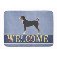 "Caroline's Treasures Appenzeller Sennenhund Welcome Floor Mat, 19"" x 27"", Multicolor"